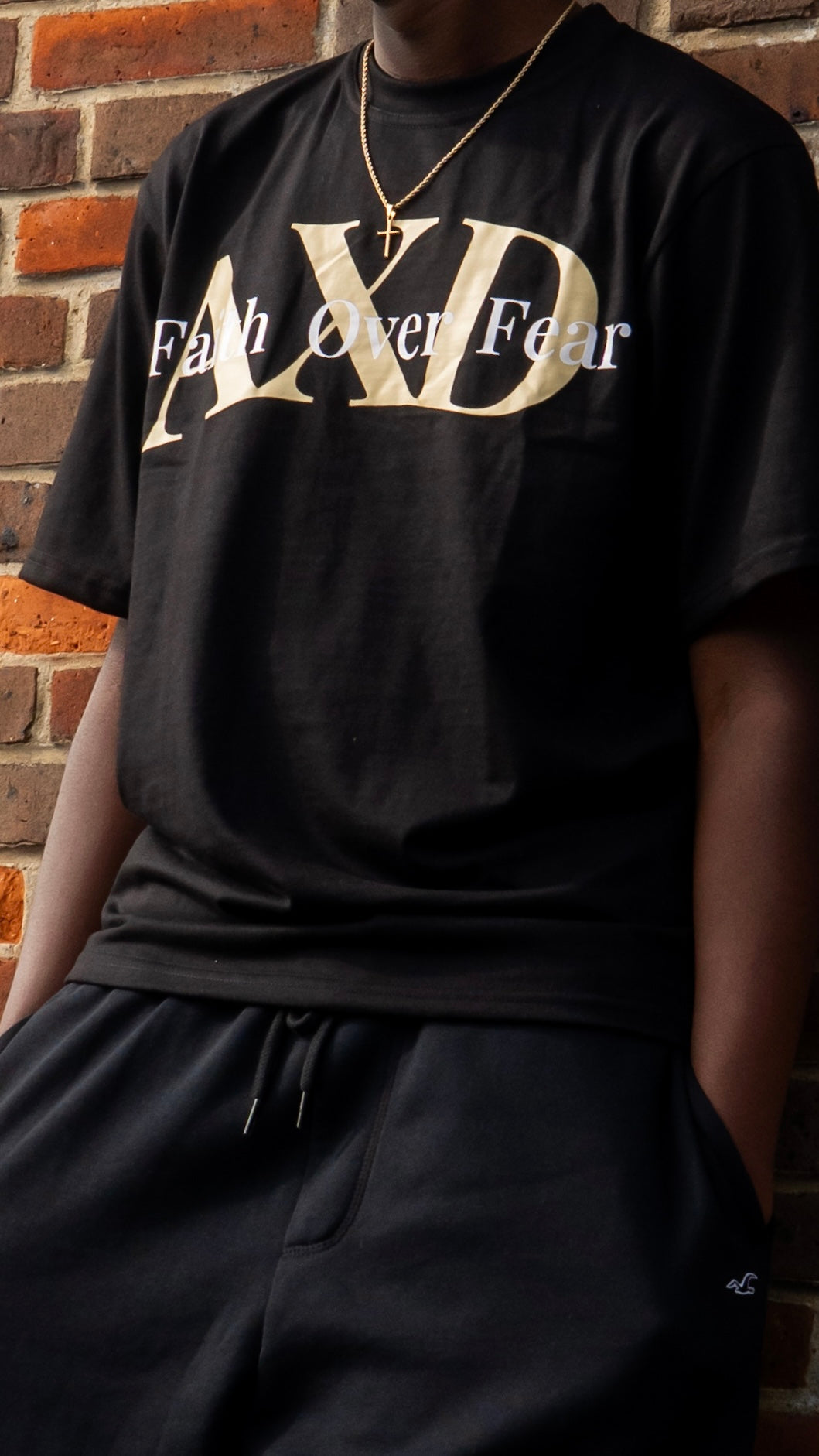 AXD | La Paloma Tees | Black Regular Fit T-Shirt