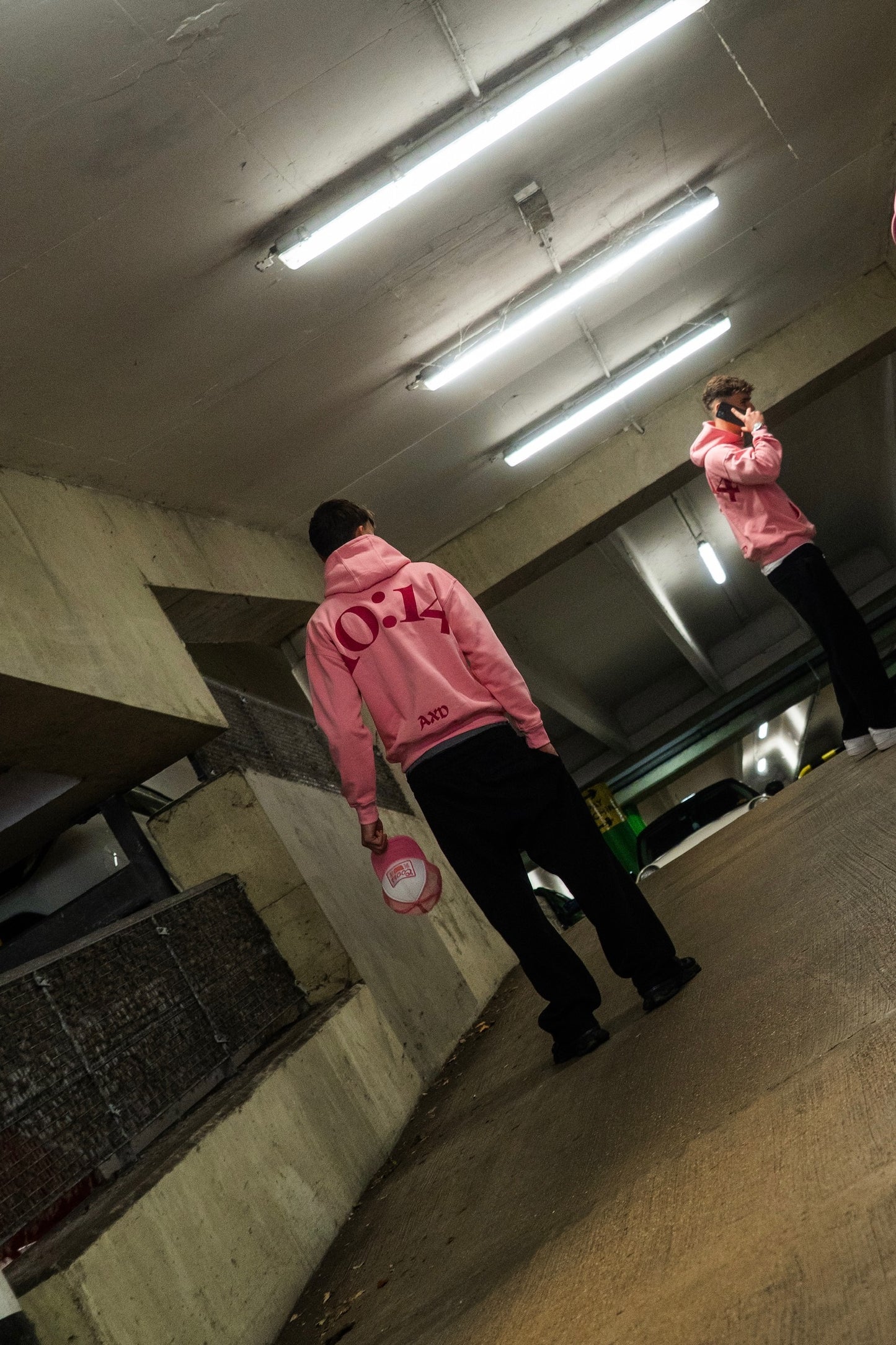 AXD | 10:14 Hoodie | Oversized Pink Hoodie