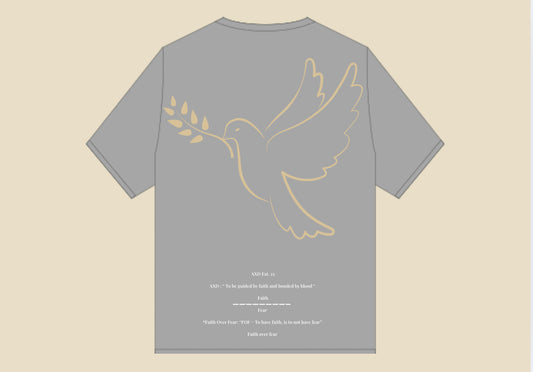 AXD | La Paloma Tees | Grey Regular Fit T-Shirt