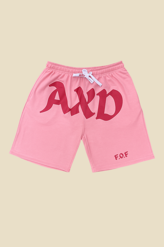 AXD | Vision Shorts | Oversized Pink Shorts