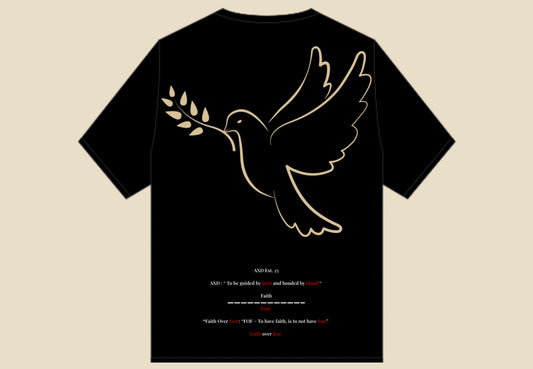 AXD | La Paloma Tees | Black Regular Fit T-Shirt