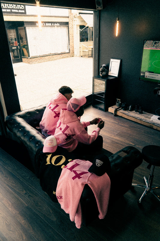 AXD | 10:14 Hoodie | Oversized Pink Hoodie