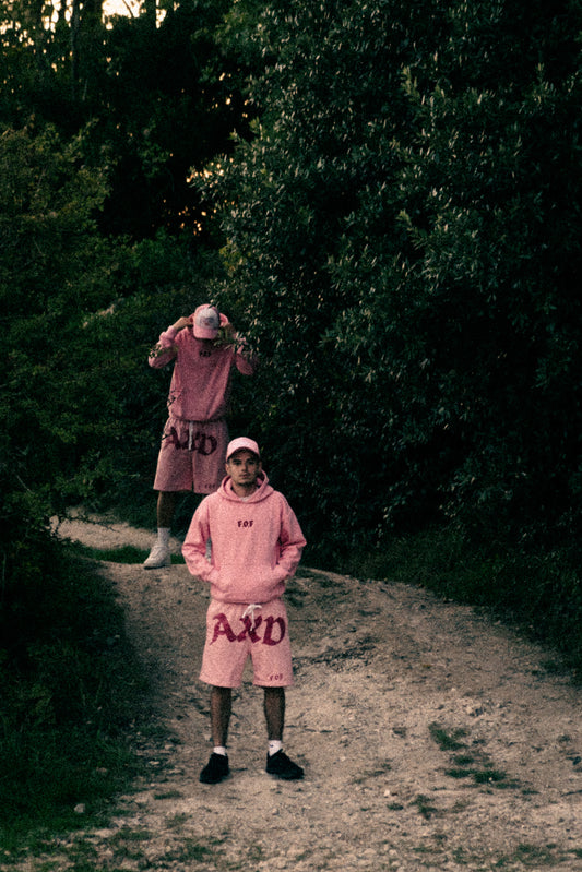 AXD | Vision Shorts | Oversized Pink Shorts