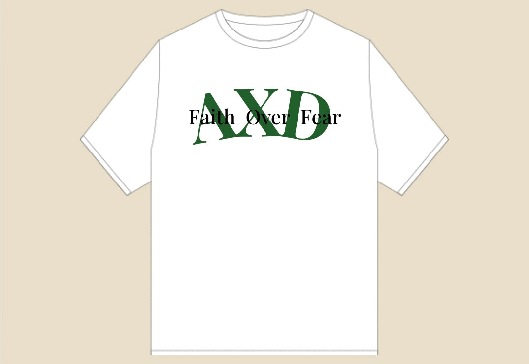 AXD | La Paloma Tees | White Regular Fit T-Shirt