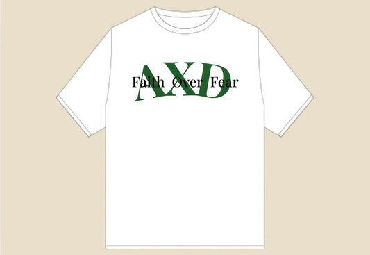 AXD | La Paloma Tees | White Regular Fit T-Shirt